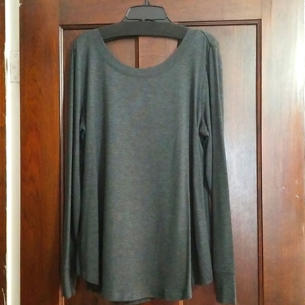 CAbi ATC Crossback Sweatshirt- M